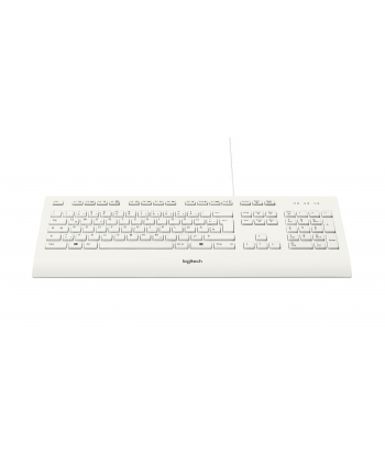 LOGITECH 920-008319 Keyboard K280e for Business klawiatura USB QWERTZ Niemiecki Biały