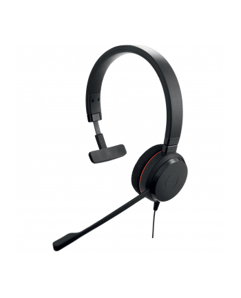 JABRA 4993-823-189 Evolve 20 USB-C MS Mono Zestaw słuchawkowy Przewodowa Opaska na głowę Biuro/centrum telefoniczne USB Type-C Czarny