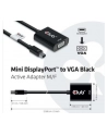 CLUB-3D CAC-2113 zmieniacz płci / kabli Mini Displayport VGA Czarny - nr 20