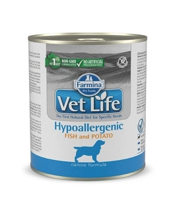 FARMINA Vet Life Canine Hypoallergenic Fish'Potato - mokra karma dla dorosłych psów 300 g nr 1