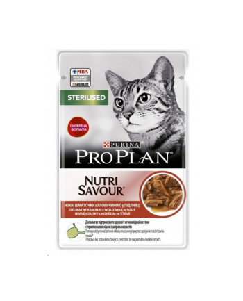 purina nestle Karma Purina Pro Plan Cat Sterilised Wołowina 85g