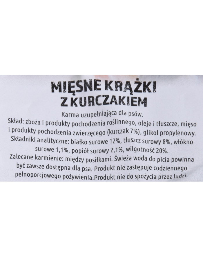 MACED MIĘSNE KRĄŻKI Z KURCZAKIEM 500 G główny