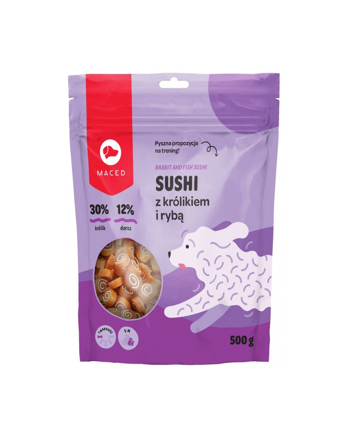 MACED SUSHI KRÓLIK RYBA 500G główny