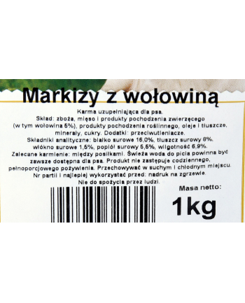 MACED MARKIZY WOŁOWE 1KG