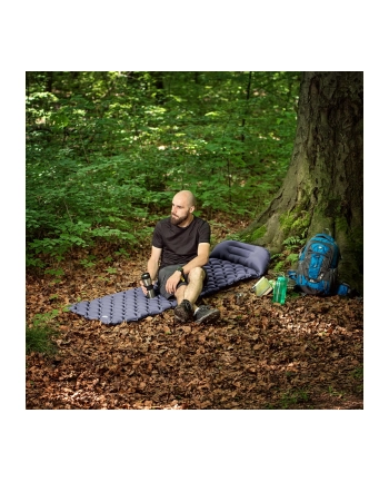 nils extreme Mata turystyczna z pompką NILS CAMP NC4006 szara - 5 cm