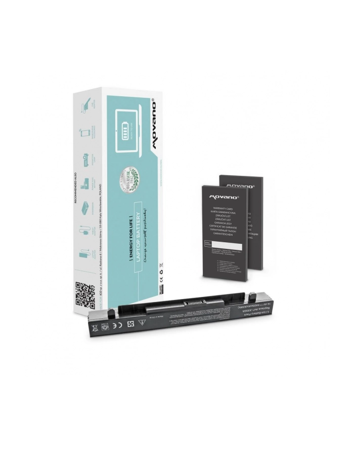 Bateria Movano do notebooka Asus X550, A450, F450, K550 (14.4V-14.8V) (4400 mAh) główny