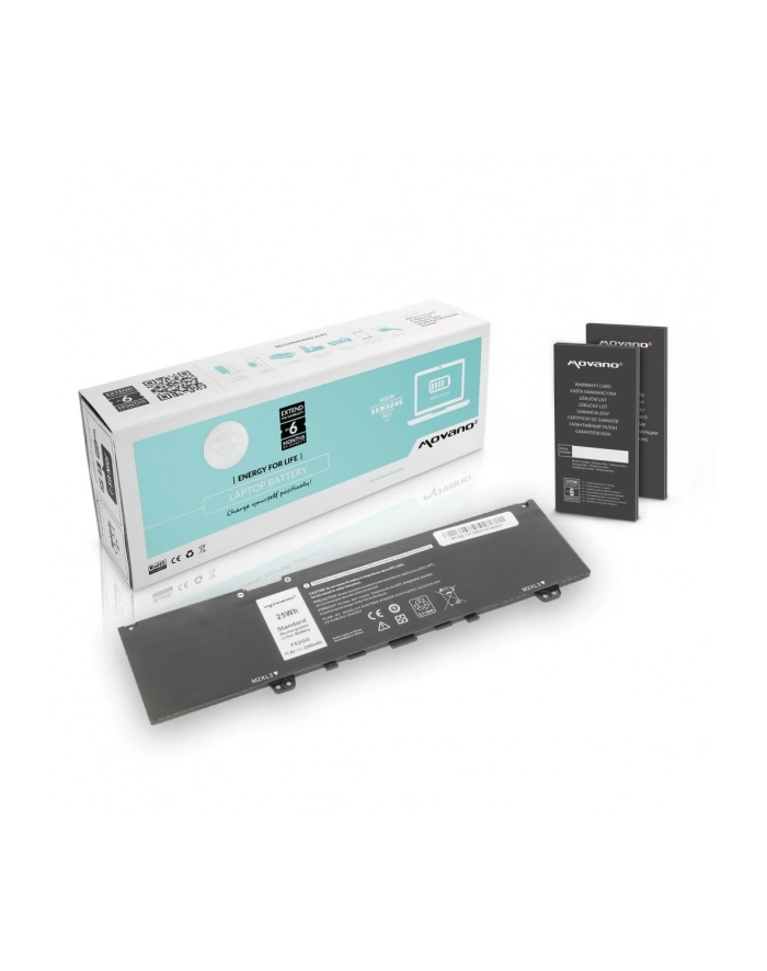 Bateria Movano do notebooka Dell Inspiron 13 7373, 7386 (11.4V) (2200 mAh) główny