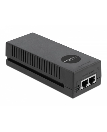DeLOCK 10 Gigabit PoE+ Injector 802.3at 30 W PoE Injector (Black) nr 1