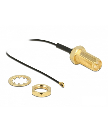 Kabel antenowy Delock RP-SMA(F)->MHF IV 35cm nr 2