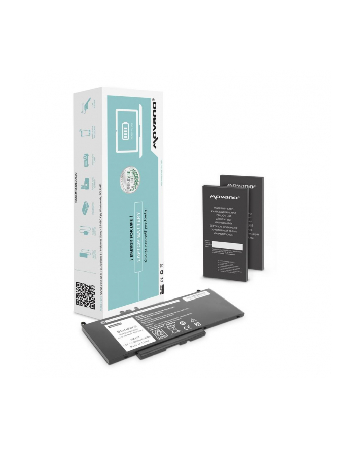 Bateria Movano do notebooka Dell Latitude E5470, E5570 (7.4V-7.6V) (6000 mAh) główny