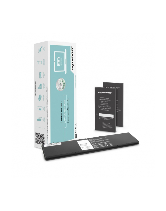 Bateria Movano do notebooka Dell Latitude E7440 (7.4V-7.6V) (4500 mAh) główny