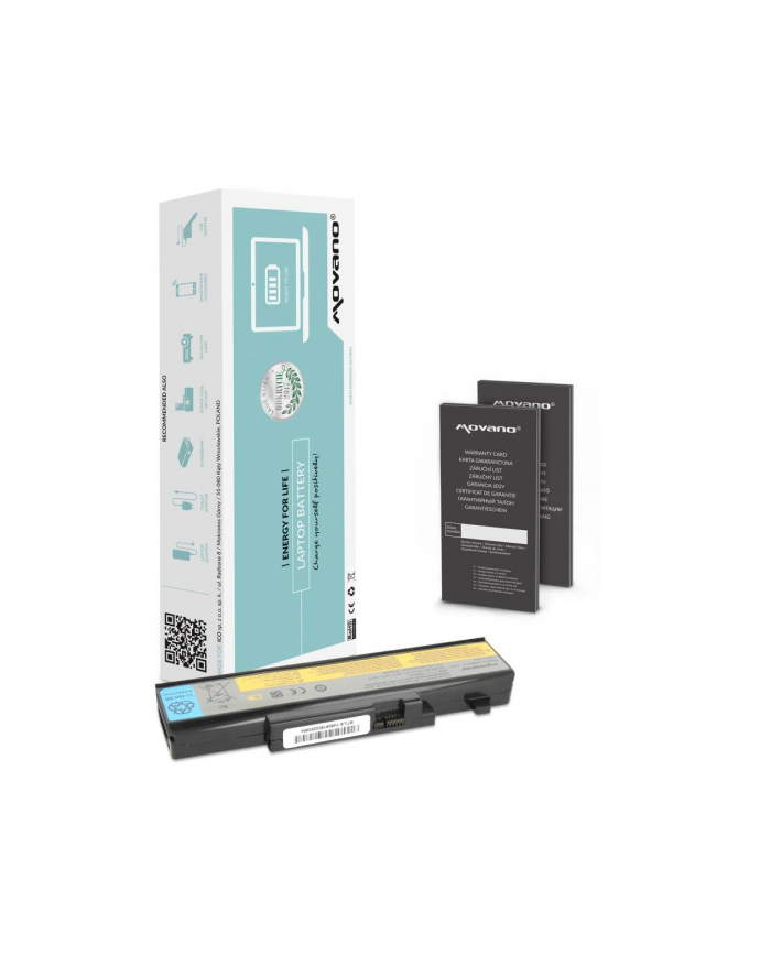 Bateria Movano do notebooka Lenovo IdeaPad Y450, Y550 (10.8V-11.1V) (4400 mAh) główny