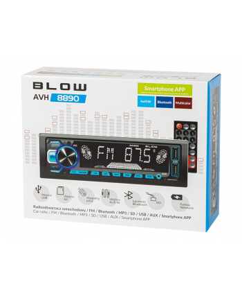 BLOW RADIO AVH-8890 MP3/USB/SD/MMC/BT