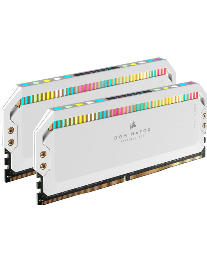 Corsair DDR5 - 32GB - 5200 - CL - 40 - Dual-Kit - Dominator Platinum RGB, Kolor: BIAŁY główny