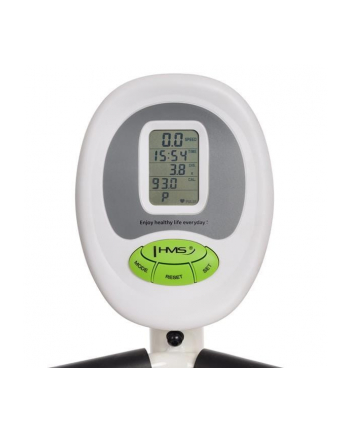 Rower magnetyczny poziomy biało-zielony HMS R9259*