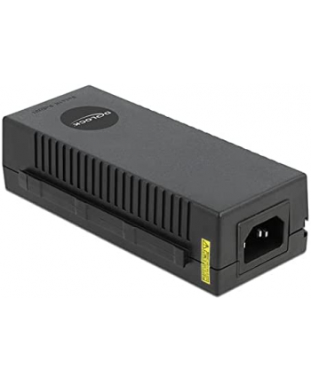 DeLOCK 10 Gigabit PoE+ Injector 802.3at 30 W PoE Injector (Black)