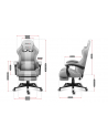 Fotel gamingowy Huzaro Force 4.7 White Mesh - nr 11