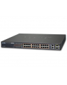 Switch niezarządzalny Planet FGSW-2624HPS4 24-Port PoE 100Mb/s + 2-Port Gigabit TP/SFP Combo - nr 1