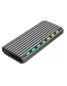 GEMBIRD EE2280-U3C-03 Obudowa USB 3.1 dla dysków M.2 NVMe podświetlana aluminiowa - nr 1