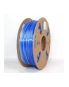 GEMBIRD 3DP-PLA-SK-01-ICE Filament PLA Silk Ice lodowy błętkit + granatowy 1.75mm 1kg - nr 3