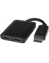 PREMIUMCORD ADAPTER DISPLAYPORT - 2X HDMI, MST, (43972) - nr 1