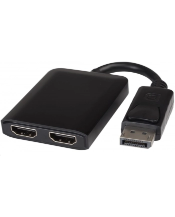 PREMIUMCORD ADAPTER DISPLAYPORT - 2X HDMI, MST, (43972) nr 1
