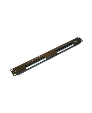 XTENDLAN 19''; PATCH PANEL 16PORT, UTP, CAT5E, 30ΜM, PODWÓJNE (49494)