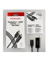 AXAGON  KABEL RVD-HI14C2 DISPLAYPORT ZU HDMI ADAPTERKABEL, 4K/30 HZ, 180 CM LANG - SCHWARZ (RVDHI14C2)  (RVDHI14C2) - nr 10