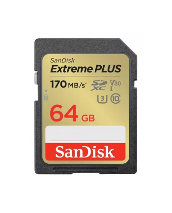Sandisk Extreme Plus Sd-Card - 170/80Mb 64Gb nr 1
