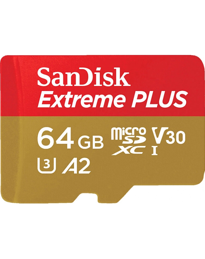 Sandisk Extreme Plus Microsd/Sd-Card - 200/90Mb 64Gb główny