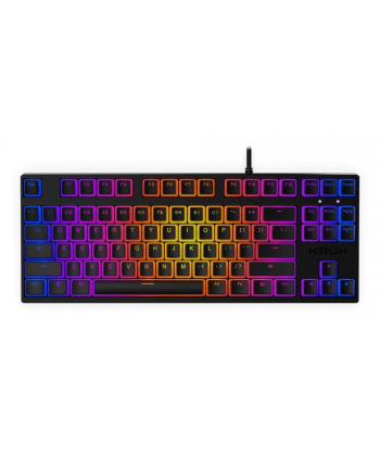 Klawiatura przewodowa Krux Atax PRO RGB Pudding Outemu Black czarna