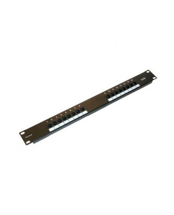 XTENDLAN 19''; PATCH PANEL 16PORT, UTP, CAT5E, 30ΜM, PODWÓJNE (49494)