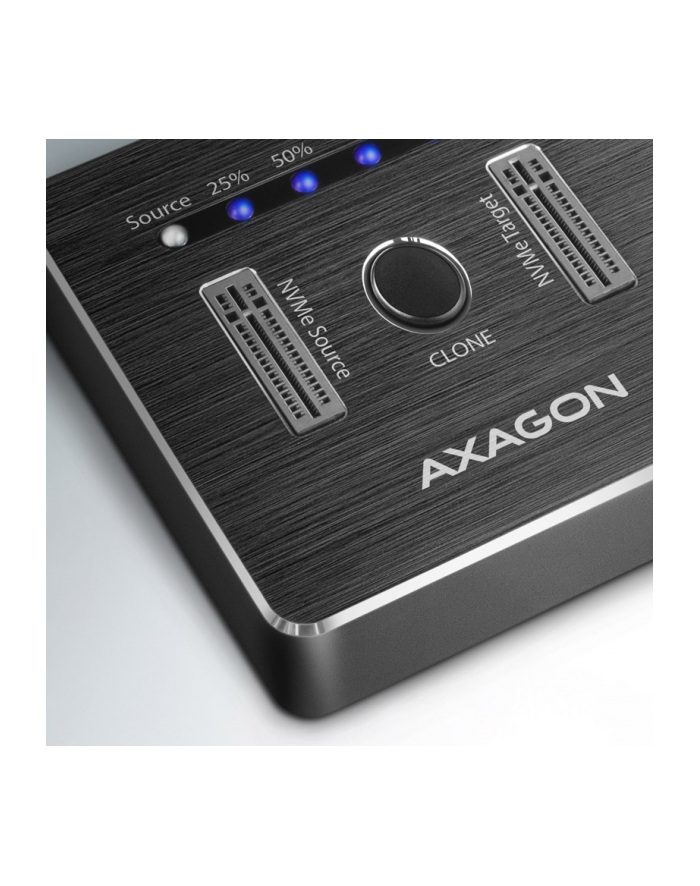 Axagon Stacja dokująca ADSA-M2C NVMe CLONE DUAL SSD Dock Station (ADSAM2C) główny
