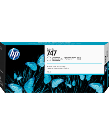 HP P2V87A Atrament 747 300-ml Gloss Enhancer Cartridge