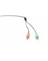 Słuchawki z mikrofonem DIGITUS 2x mini jack 3,5mm, redukcja szumów, kabel 1,95m - nr 27