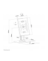 NEOMOUNTS BY NEWSTAR DS15-650WH1 DS15-650 obudowa do tabletu 27,9 cm (11') Biały - nr 10