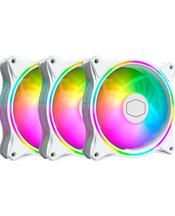 Cooler Master MasterFan MF120 HALO White 3in1 - Chłodzenie do obudowy - 120Mm - 30 dBA MFLB2DW183PAR1 nr 1