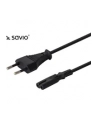 savio Kabel zasilający płaski ósemka 2pin, 3m,  CL-105 - nr 2