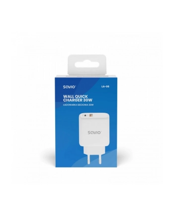 savio Ładowarka sieciowa USB Quick Charge, Power Delivery 3.0, 30W, LA-06 nr 2