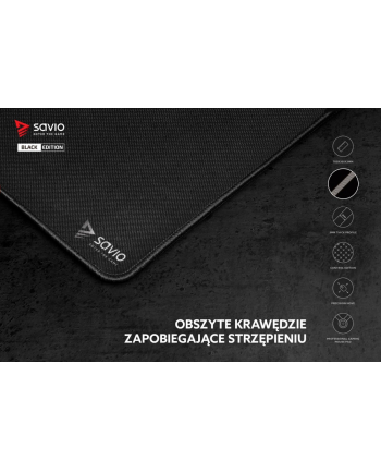 savio Podkładka pod mysz 700x300 Black Edition Precision Control L nr 1