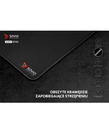 savio Podkładka pod mysz 700x300 Black Edition Turbo Dynamic L nr 1