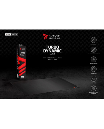 savio Podkładka pod mysz 700x300 Black Edition Turbo Dynamic L nr 2