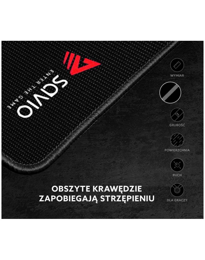 savio Podkładka pod myszkę 900x400 Precision Control XL główny