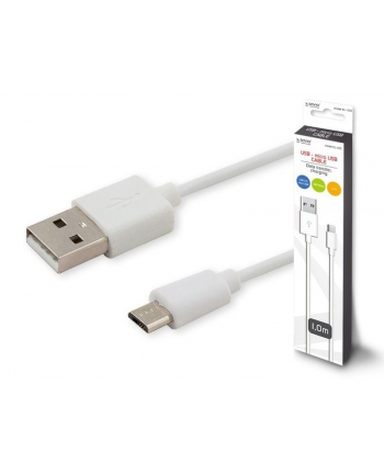 savio Kabel USB - micro USB, 2.1A, 1m, CL-123