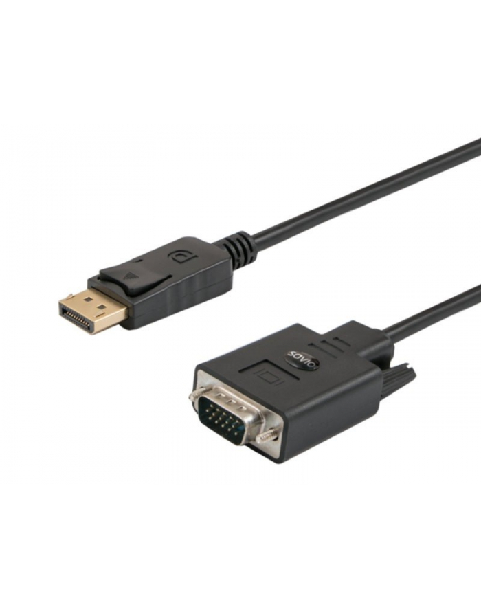 savio Kabel DisplayPort (M) - VGA (M) 1,8m, CL-92 główny