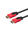 savio Kabel HDMI (M) v2.0, 1,5m, miedź, czarny, złote końcówki, ethernet/3D, CL-95 - nr 1