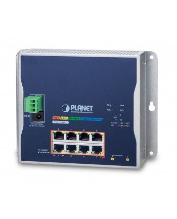 Planet Switch Wgs-5225-8P2S 8-Port Poe 1000Base-T+2Port 1000Base-X Sfp Przemysłowy Zarządzalny (Z26185)