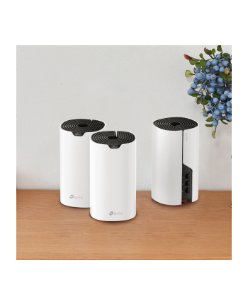 TP-LINK Deco S7(3-pack) Deco S7 (3-pack) Dual-band (2.4 GHz/5 GHz) Wi-Fi 5 (802.11ac) Biały, Czarny Wewnętrzne