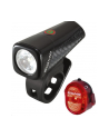 Przednia Lampka Rowerowa Sigma Buster 150 + Nugget II Flash - Komplet - nr 1