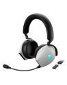 DELL SK AW920H-W-DEAM AW920H Przewodowy i Bezprzewodowy Opaska na głowę Gaming Bluetooth Biały - nr 10